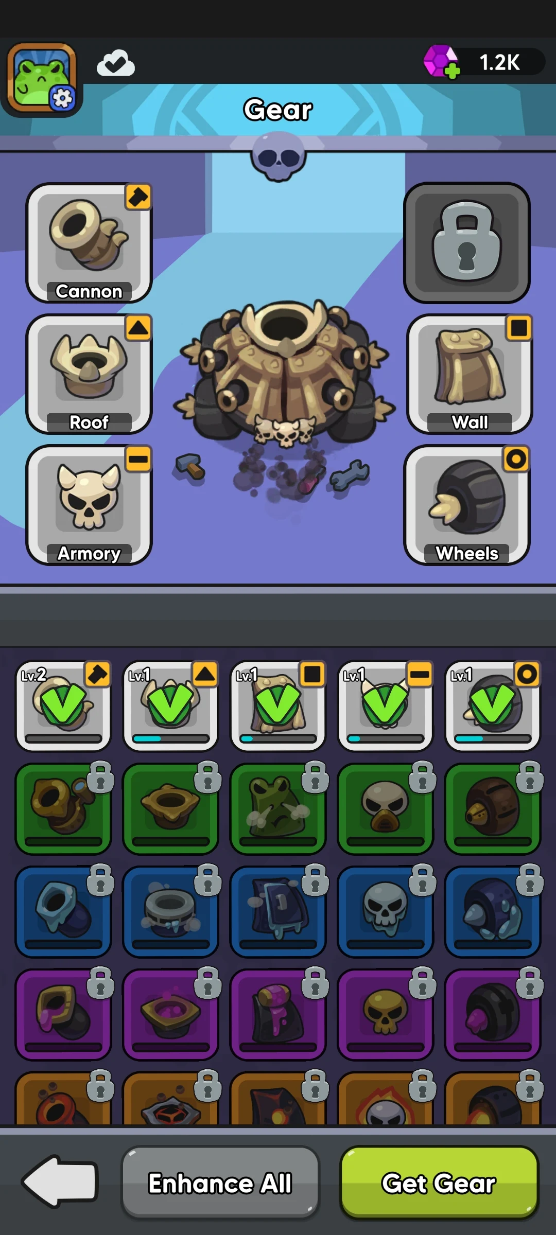 Legend of Frog: Idle RPG screenshot