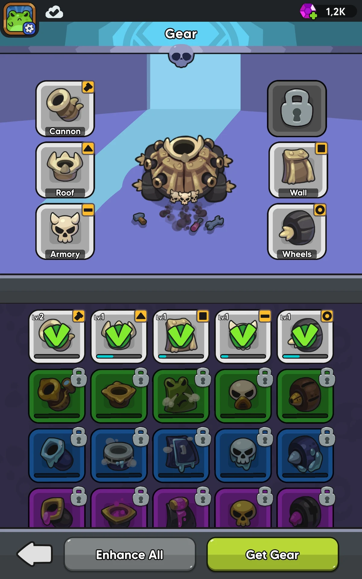 Legend of Frog: Idle RPG screenshot